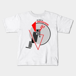 Geometry in constructivism style. Kids T-Shirt